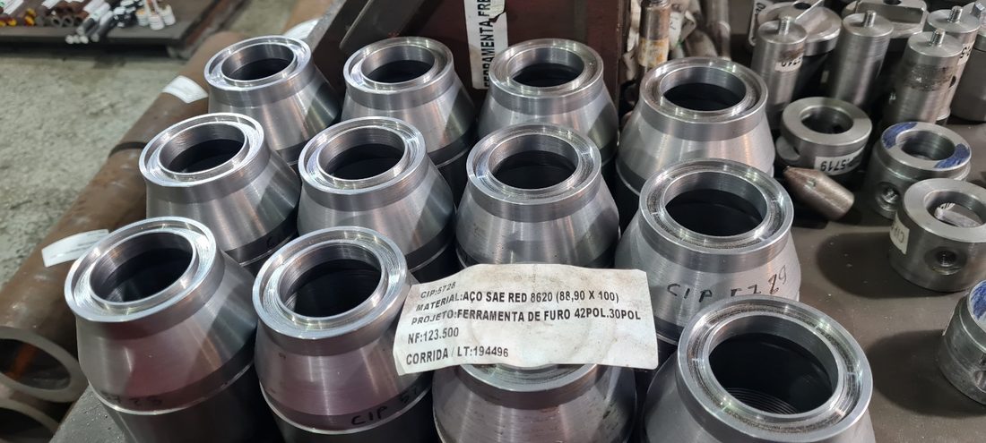 Flange de lavagem usinada