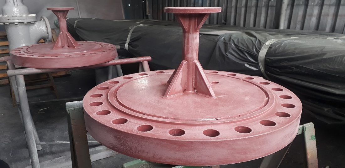 Jateamento e pintura industrial
